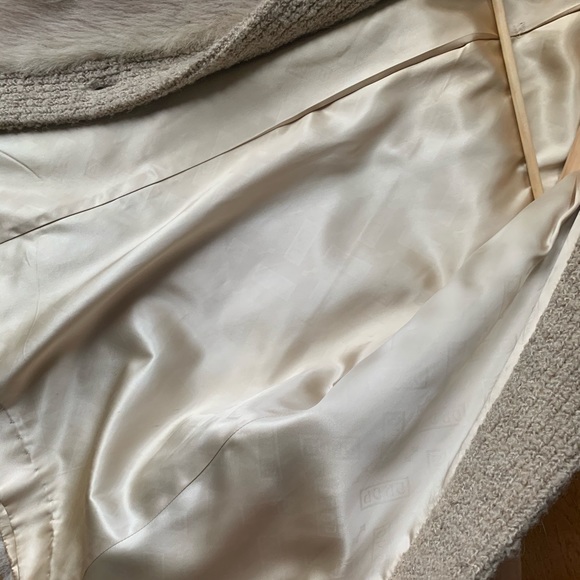 Vintage fur sweater jacket coat - Picture 4 of 7